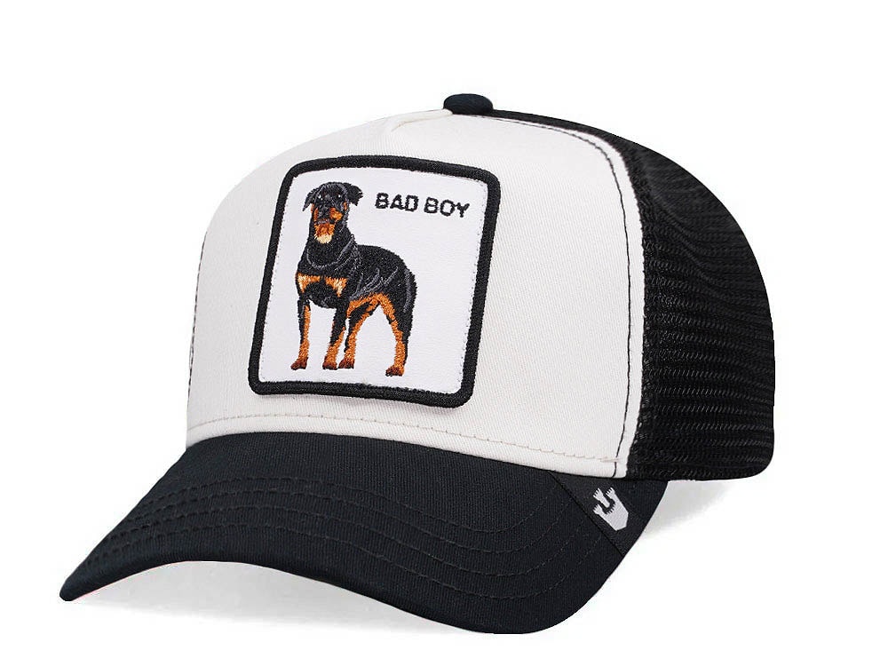Goorin Bros The Baddest Boy Black/White Trucker Snapback Cap