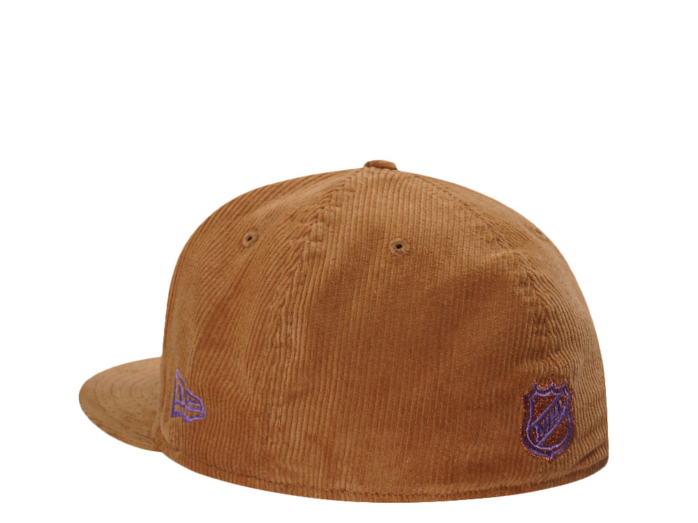 New Era  Detroit Red Wings Stanley Cup 2002 AL Camel Corduroy Prime Edition 59Fifty Fitted Cap