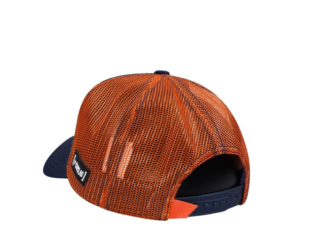 Capslab Dragon Ball Goku Blue/Orange Trucker Snapback Cap