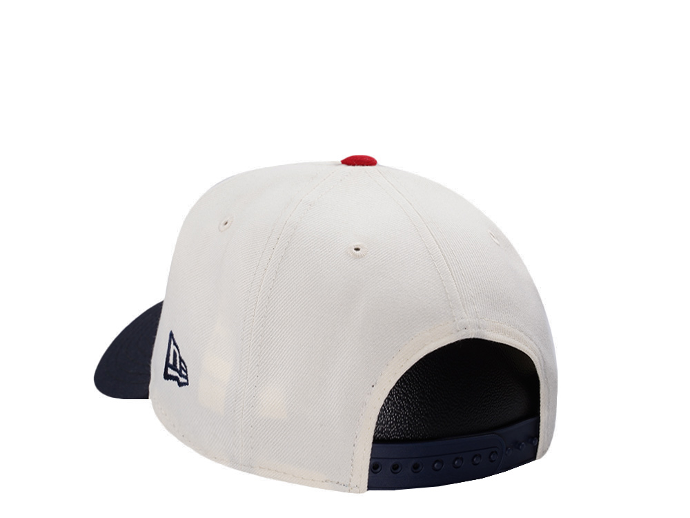 New Era Atlanta Braves World Series 1995 Chrome Two Tone Edition 9Forty A Frame Snapback Cap
