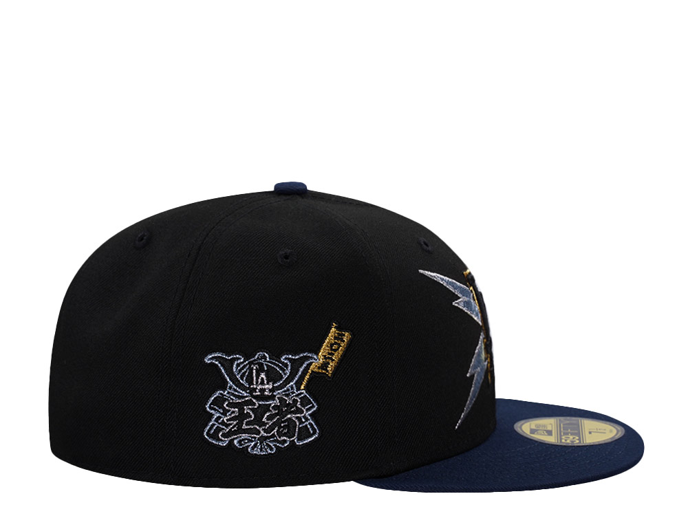New Era Los Angeles Dodgers Black Two Tone Edition 59Fifty Fitted Cap