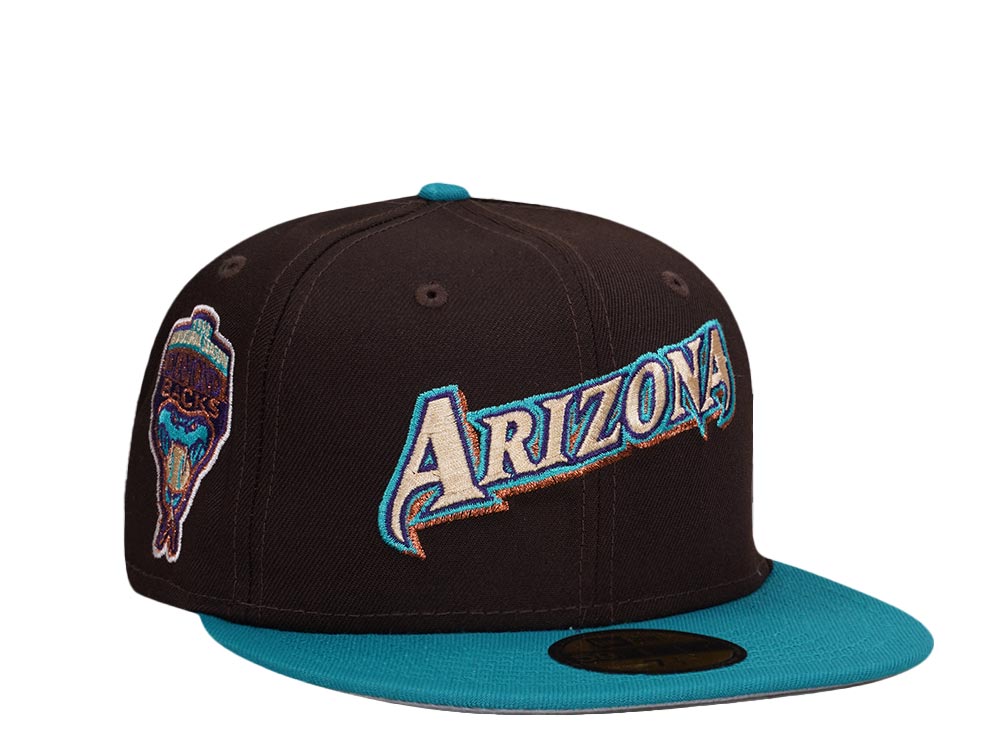 New Era Arizona Diamondbacks Inaugural Season 1998 Burned Copper Two Tone Edition 59Fifty Fitted Cap