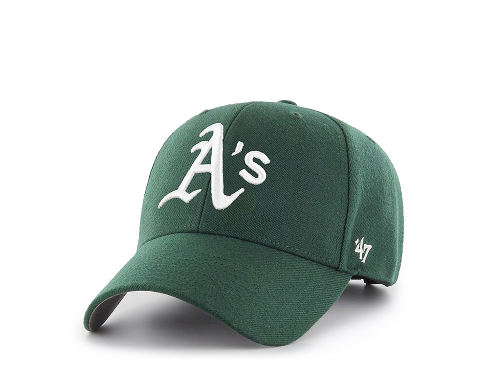 47Brand Oakland Athletics Green Classic Strapback Cap