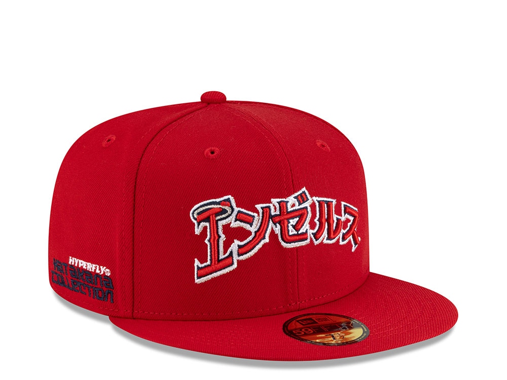 New Era Anaheim Angels Hyperfly Edition 59Fifty Fitted Cap