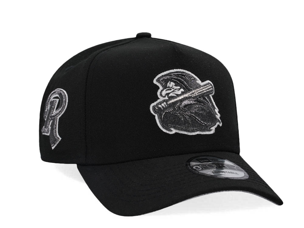 New Era Rochester Red Wings Reaper Glow Metallic 9Forty A Frame Snapback Cap
