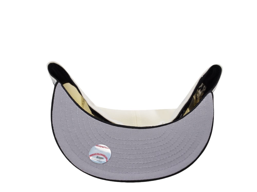 New Era Los Angeles Dodgers Skull Chrome Two Tone Edition 59Fifty Fitted Cap