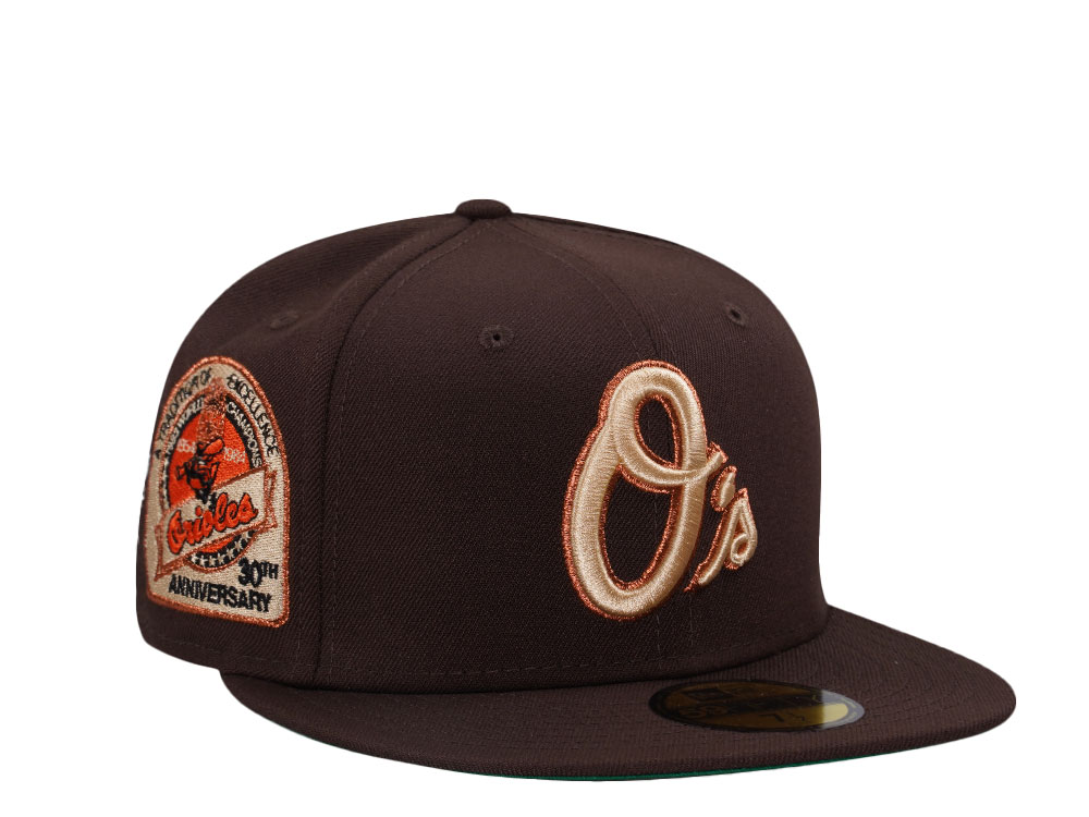 New Era Baltimore Orioles 30th Anniversary Chocolate Edition 59Fifty Fitted Cap