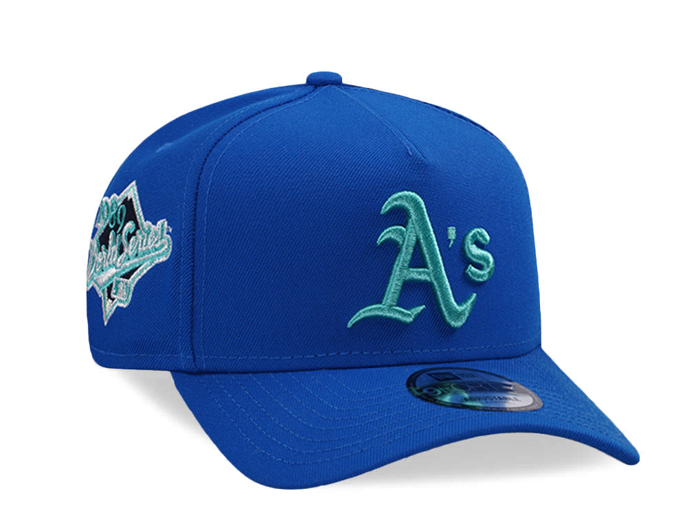 New Era Oakland Athletics World Series 1989 Cool Breeze Prime Edition 9Forty A Frame Snapback Cap
