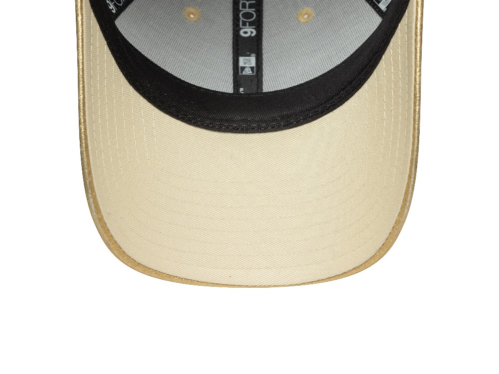 New Era New York Yankees Metallic Gold Womens 9Forty Strapback Cap