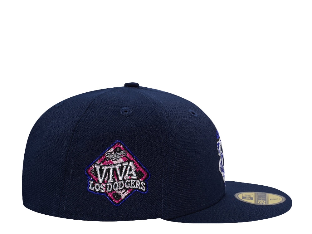 New Era Los Angeles Dodgers Viva Skull Navy Prime Edition 59Fifty Fitted Cap