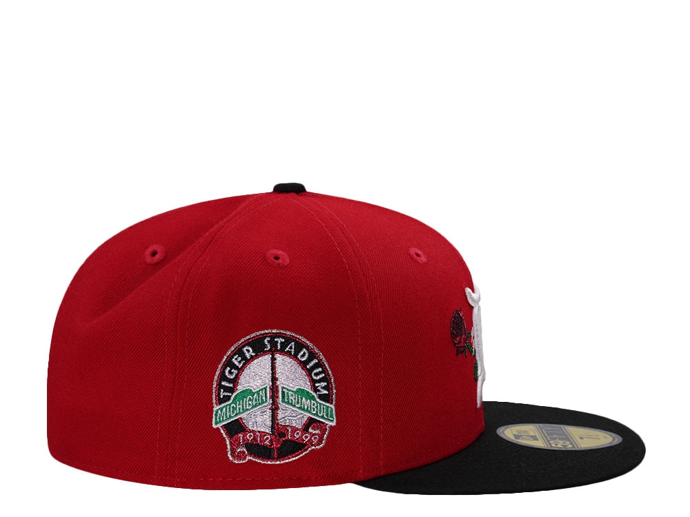 New Era Detroit Tigers Stadium Scarlet Rose Two Tone Edition 59Fifty Fitted Cap