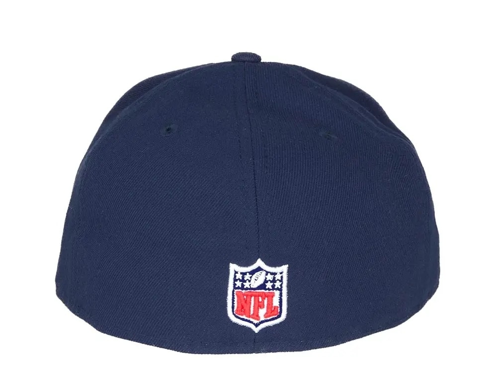 New Era New England Patriots All Navy 59fifty Fitted Cap