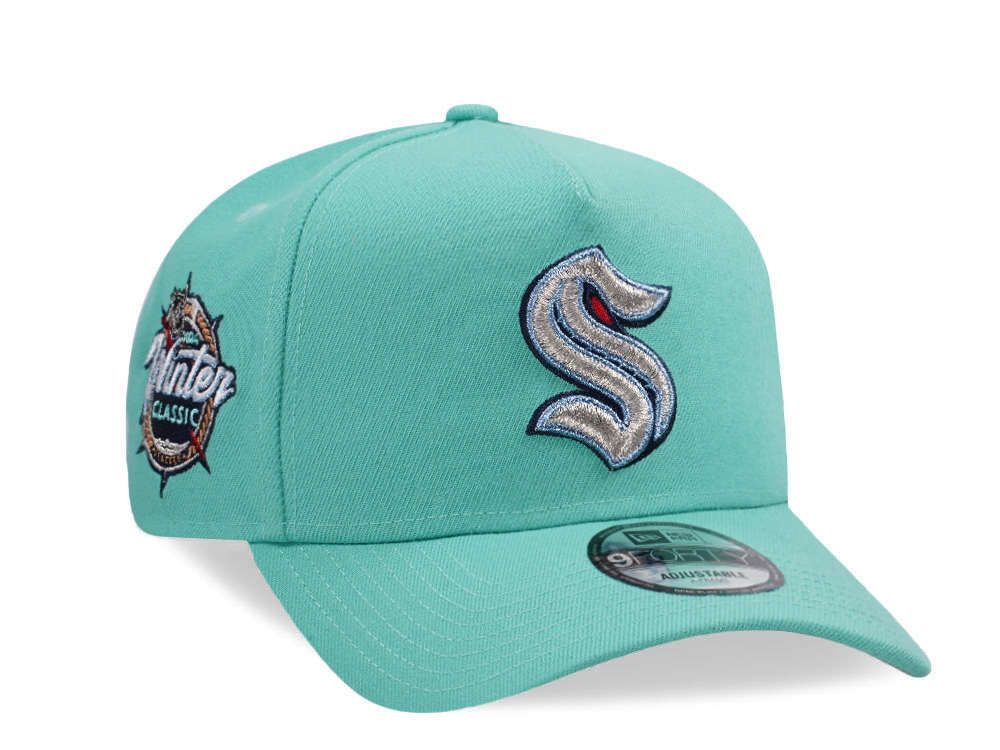 New Era Seattle Kraken Winter Classic 2024 Mint Prime Edition