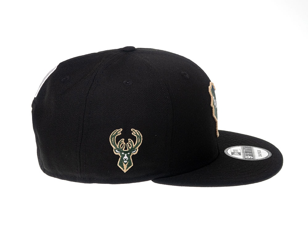 New Era Milwaukee Bucks State Edition 9Fifty Snapback Cap
