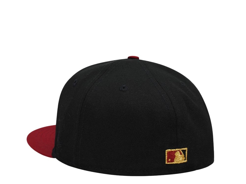 New Era Houston Astros 40th Anniversary Black Brick Gold Two Tone Edition 59Fifty Fitted Cap