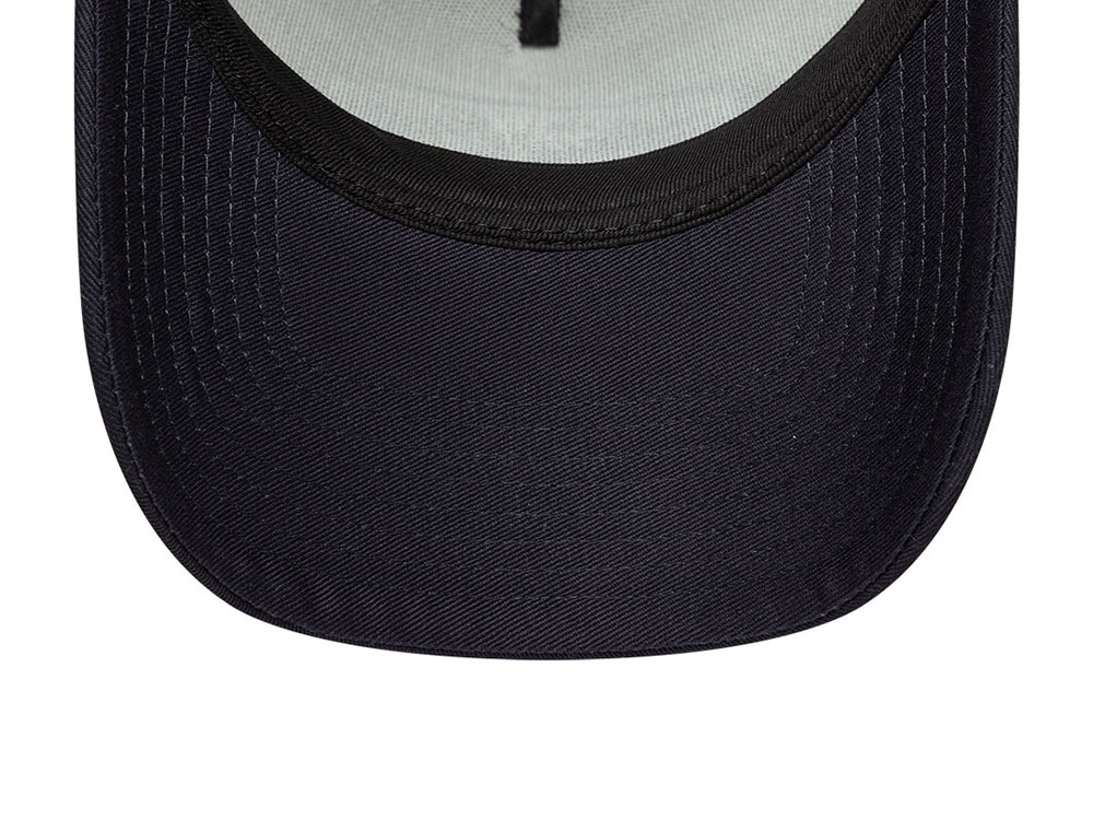 New Era Oval Foam Patch Stone Edition 9Forty A Frame Trucker Snapback Cap
