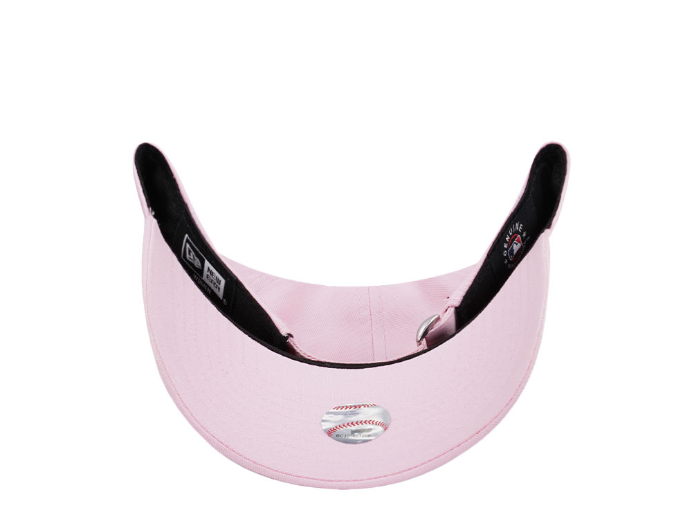 New Era New York Yankees Pink White Womens 9Twenty Strapback Cap