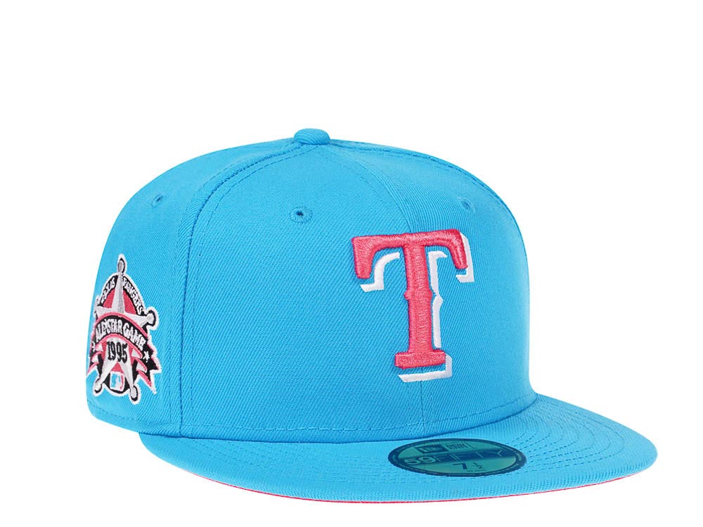 New Era Texas Rangers All Star Game 1995 Cool Lava Edition 59Fifty Fitted Cap
