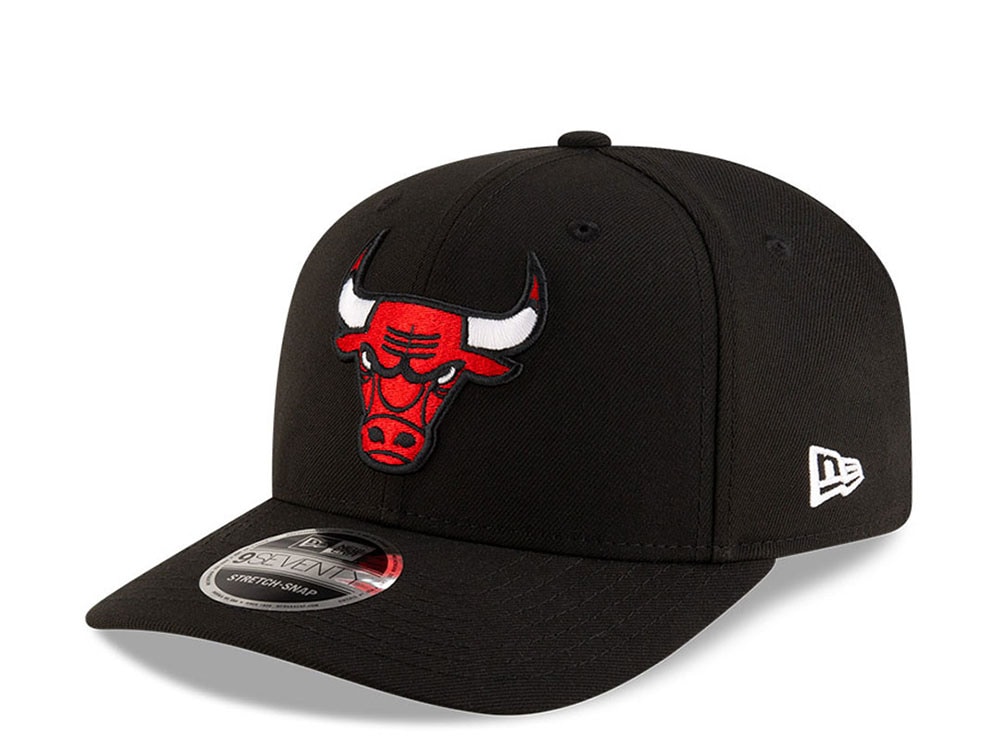New Era Chicago Bulls NBA Team Black Edition 9Seventy Snapback Cap