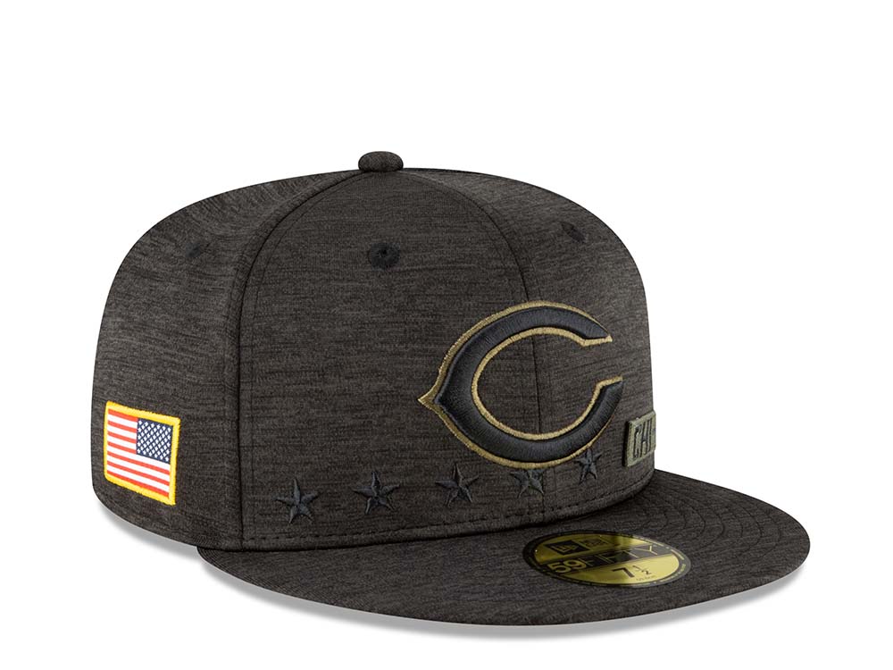 New Era Chicago Bears Salute to Service 2020 Fitted 59Fifty Cap
