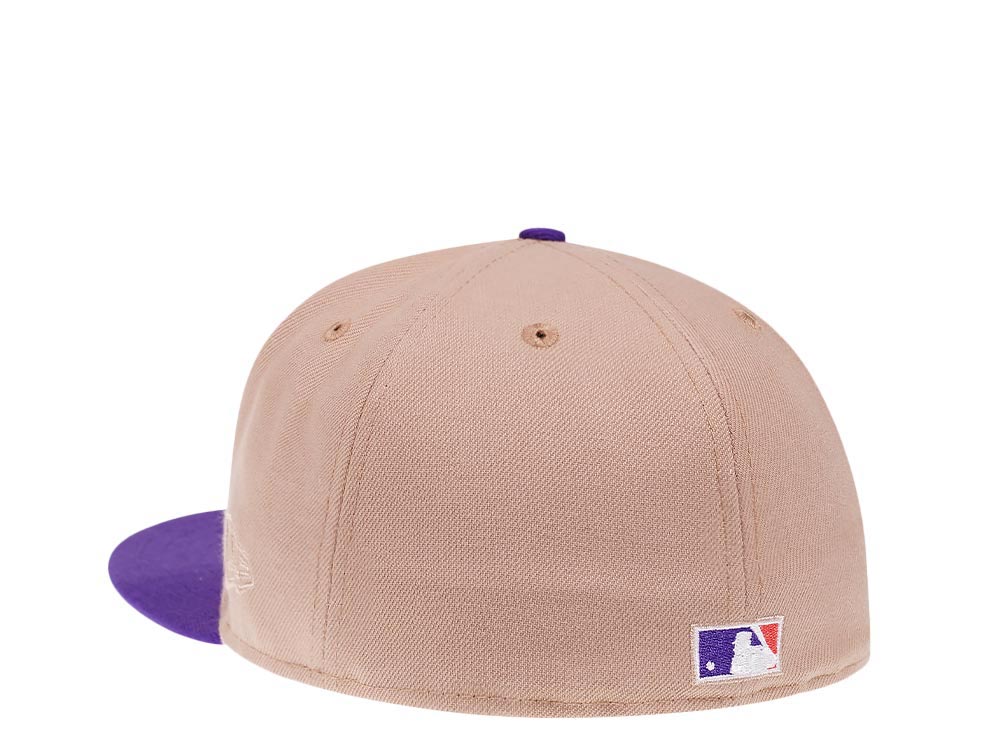New Era Houston Astros Astrodome Camel Prime Two Tone 59Fifty Fitted Cap