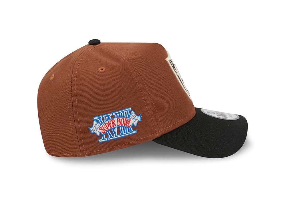 New Era Las Vegas Raiders Super Bowl XVIII Harvest Two Tone 9Forty A Frame Snapback Cap