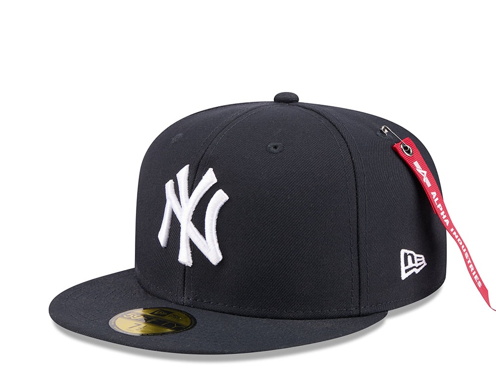 New Era Alpha Industries New York Yankees Navy Prime Edition 59Fifty Fitted Cap