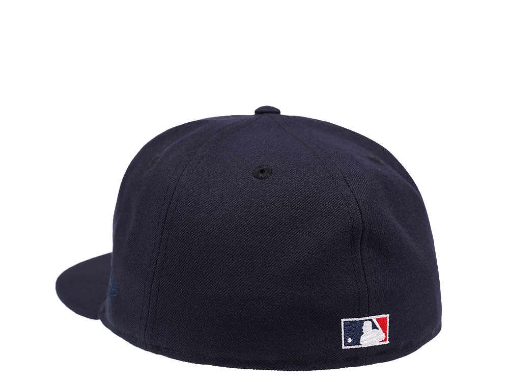 New Era New York Yankees World Series 1976 Navy and Pink Edition 59Fifty Fitted Cap