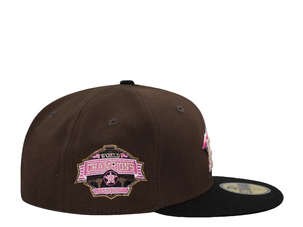 New Era Houston Astros World Series Champions 2022 Walnut Two Tone Edition 59Fifty Fitted Cap