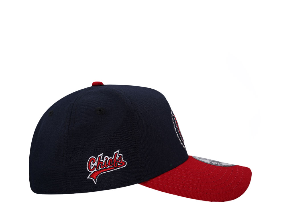 New Era Peoria Chiefs Navy Two Tone Edition 9Forty A Frame Snapback Cap