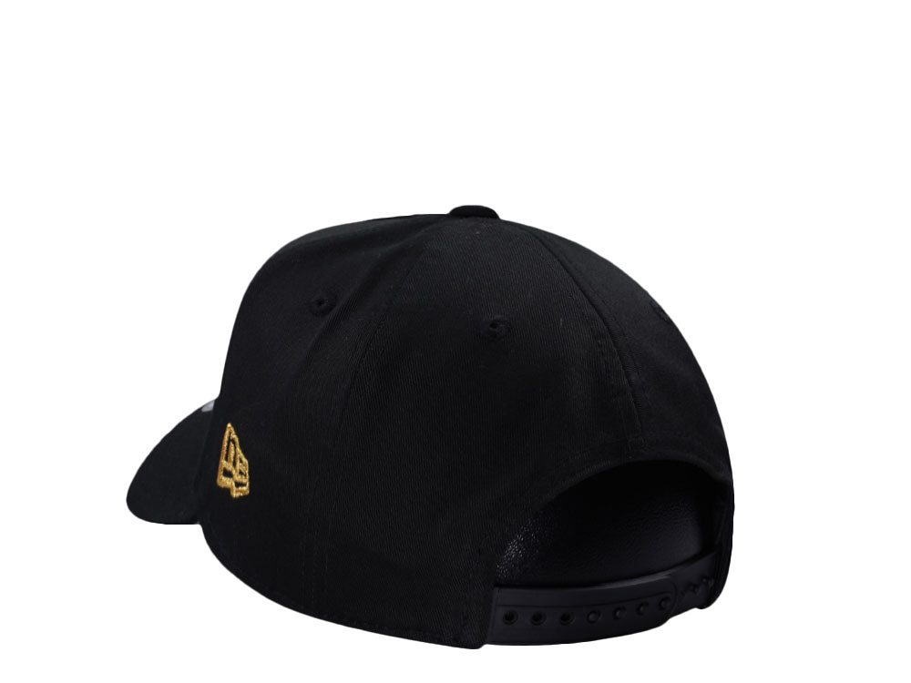 New Era Philadelphia Eagles Black Gold Edition 9Forty A Frame Snapback Cap