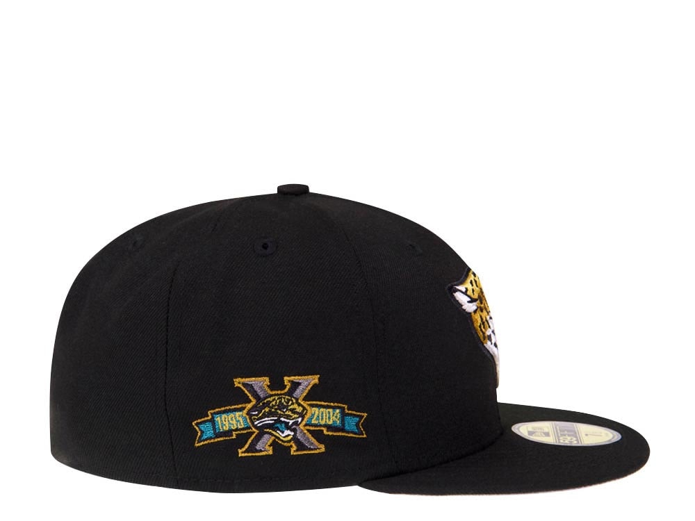 New Era Jacksonville Jaguars 10th Anniversary Black Classic Prime Edition 59Fifty Fitted Cap