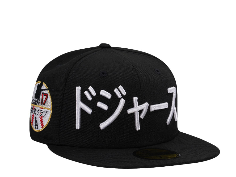 New Era Los Angeles Dodgers Ohtani 50 50 Season Black Prime Edition 59Fifty Fitted Cap
