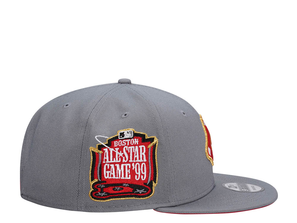 New Era Boston Red Sox All Star Game 1999 Gray and Red Edition 9Fifty Snapback Cap