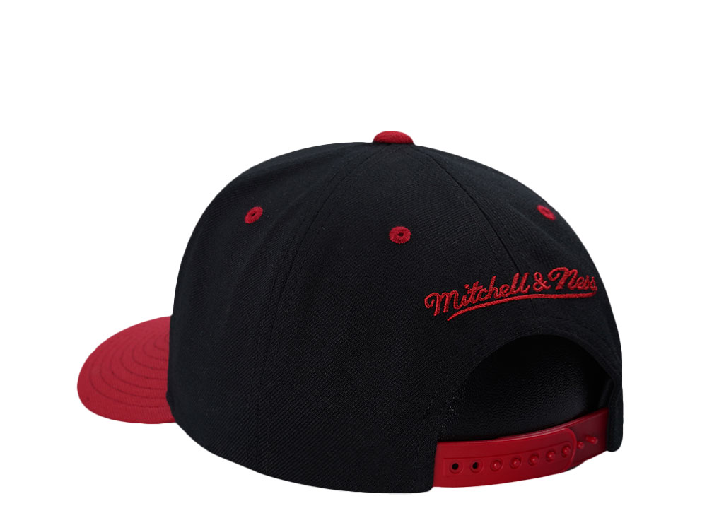 Mitchell & Ness Chicago Bulls Two Tone Pro Crown Fit Snapback Cap