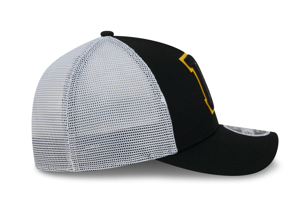 New Era Boston Bruins Official Team Color Edition 9Forty M Crown A Frame Trucker Snapback Cap