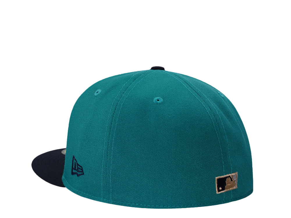New Era Seattle Mariners 50th Anniversary Northwest Green Two Tone Edition 59Fifty Fitted Cap