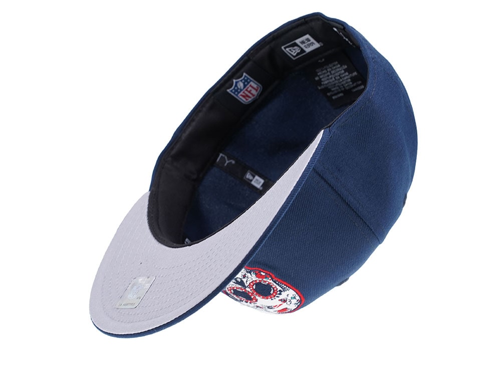 New Era New England Patriots Skull Edition 59Fifty Fitted Cap