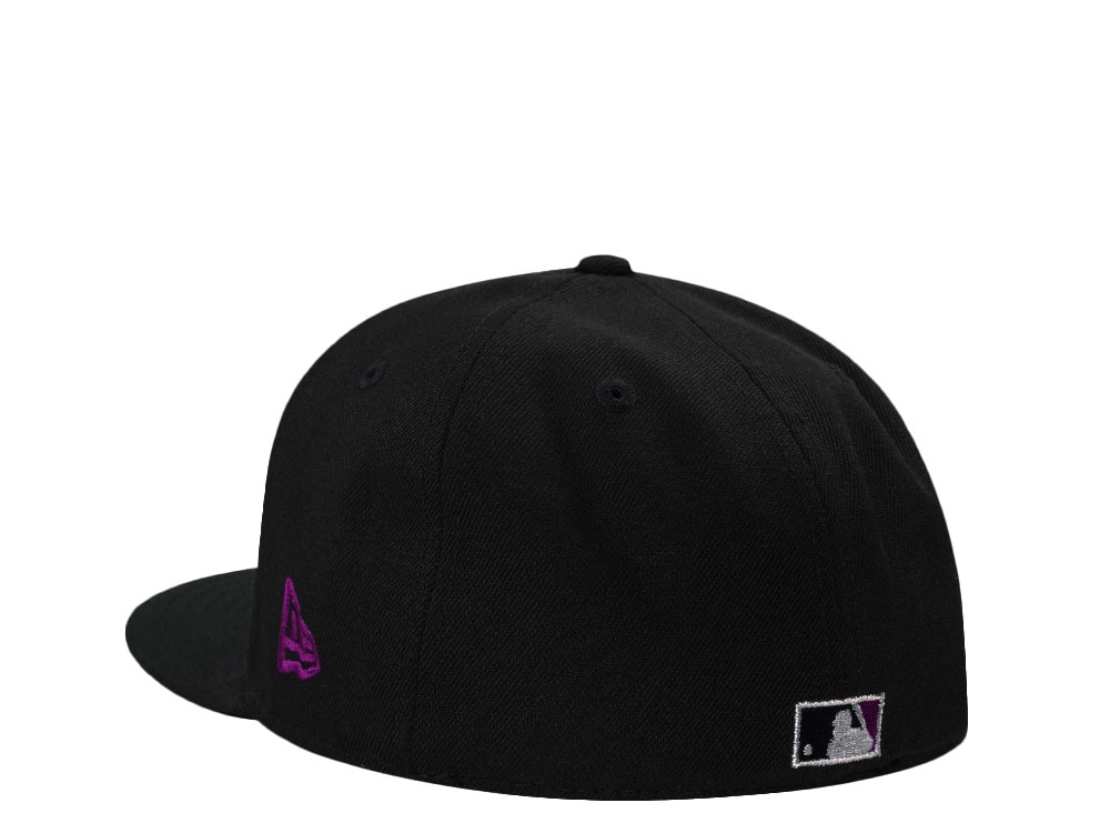 New Era New York Yankees World Series Champions 2000  Black Prime Edition 59Fifty Fitted Cap