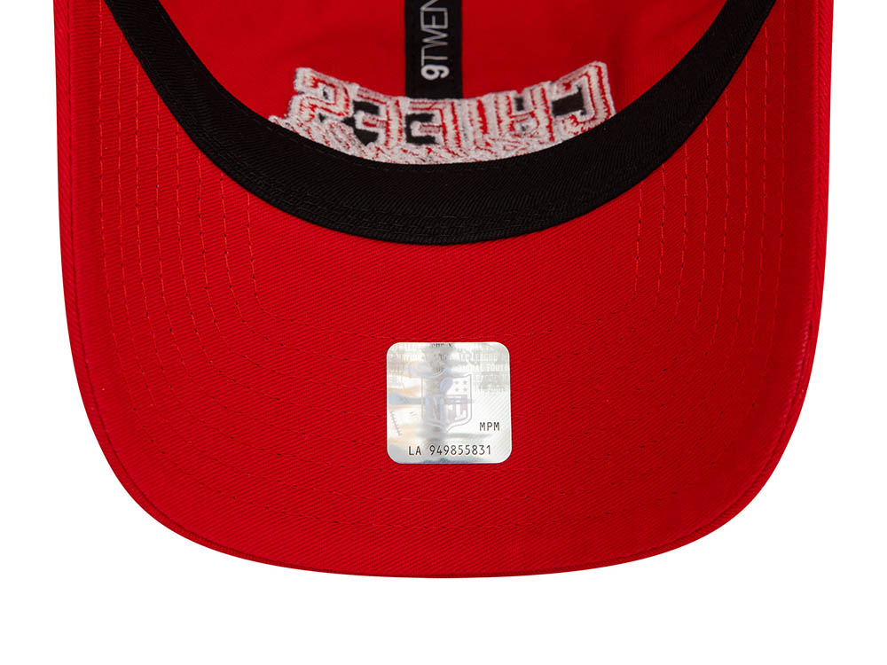New Era Kansas City Chiefs NFL Script Red 9Twenty Strapback Cap