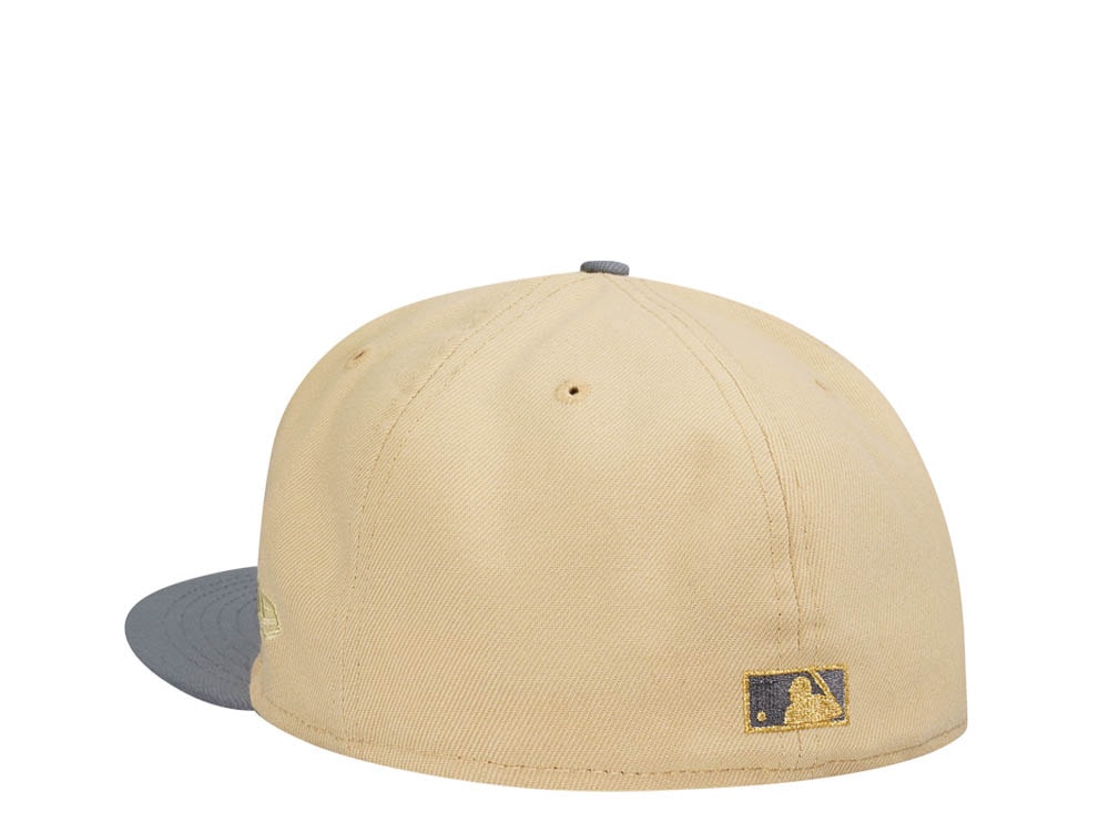 New Era New York Yankees Subway Series 2000 Misty Gold Two Tone Edition 59Fifty Fitted Cap