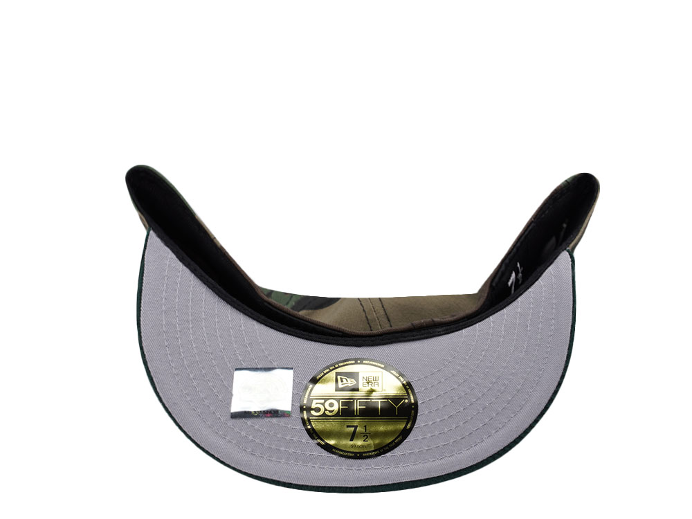 New Era Worcester Red Sox Inaugural Season 2021 Camo Two Tone Edition 59Fifty Fitted Cap