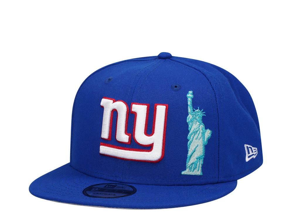 New Era New York Giants Blue Statue of Liberty Edition 9Fifty Snapback Cap