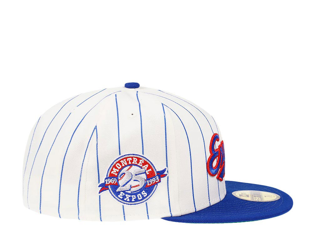 New Era Montreal Expos 25th Anniversary Pinstripe Heroes Elite Edition 59Fifty Fitted Cap