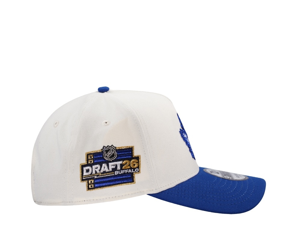 New Era Toronto Maple Leafs NHL Draft 2026 Chrome Two Tone Edition 9Forty A Frame Snapback Cap