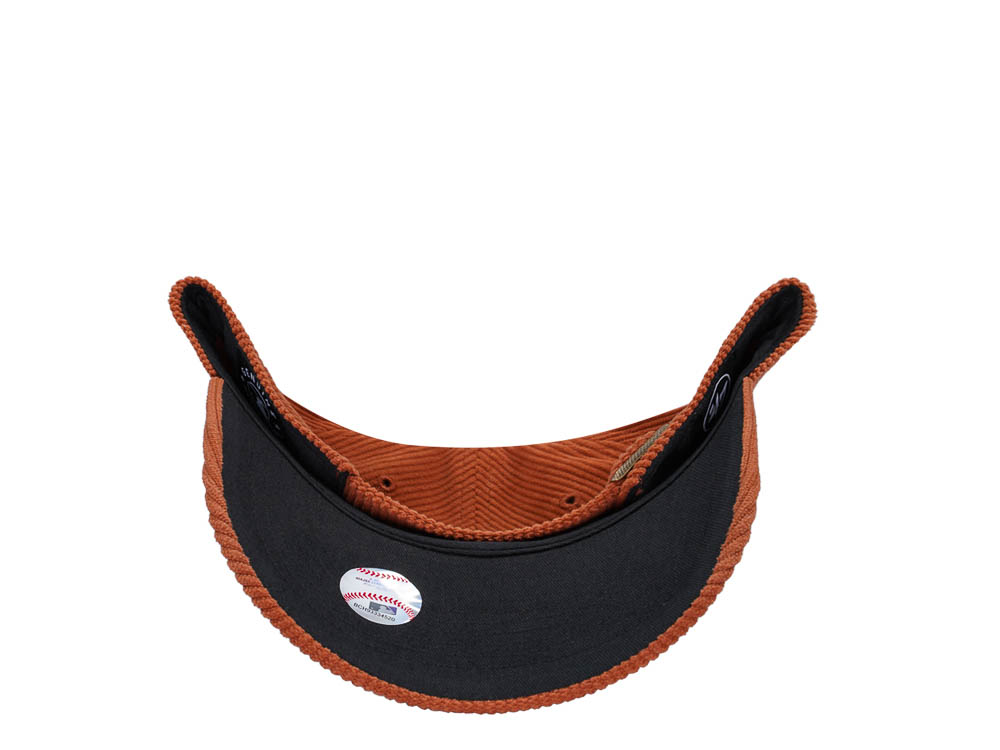 47Brand Detroit Tigers Burnt Orange Thick Cord MVP Strapback Cap