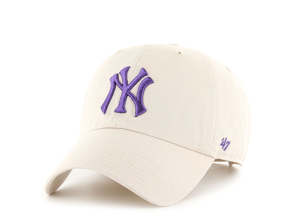 47Brand New York Yankees Bone Clean up Strapback Cap