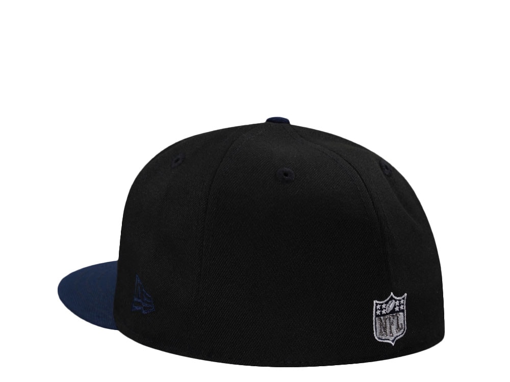 New Era Los Angeles Rams House Black Two Tone Edition 59Fifty Fitted Cap