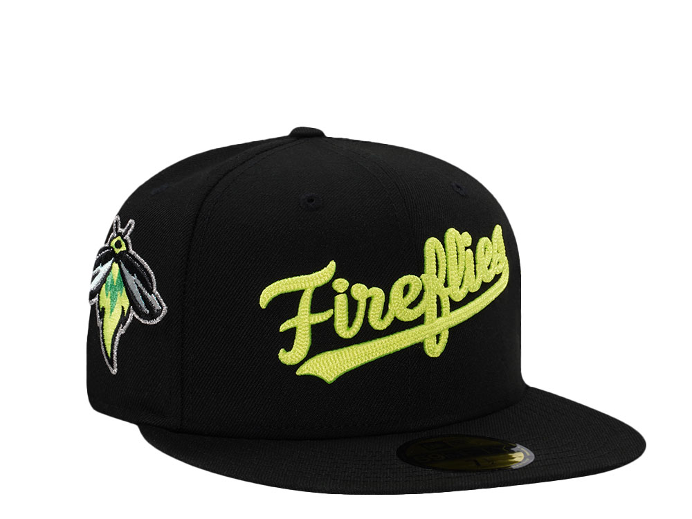 New Era Columbia Fireflies Chainstitch Black Prime Edition 59Fifty Fitted Cap