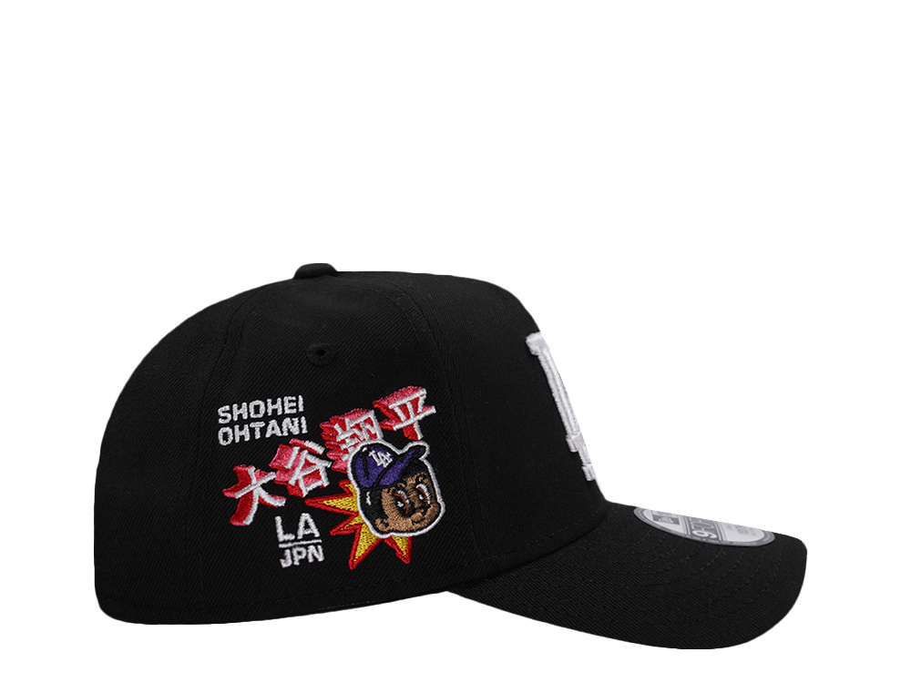 New Era Los Angeles Dodgers Ohtani Black Prime Edition Kids 9Forty A Frame Snapback Cap